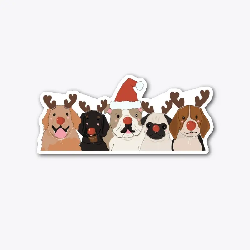  Cute Christmas Dogs