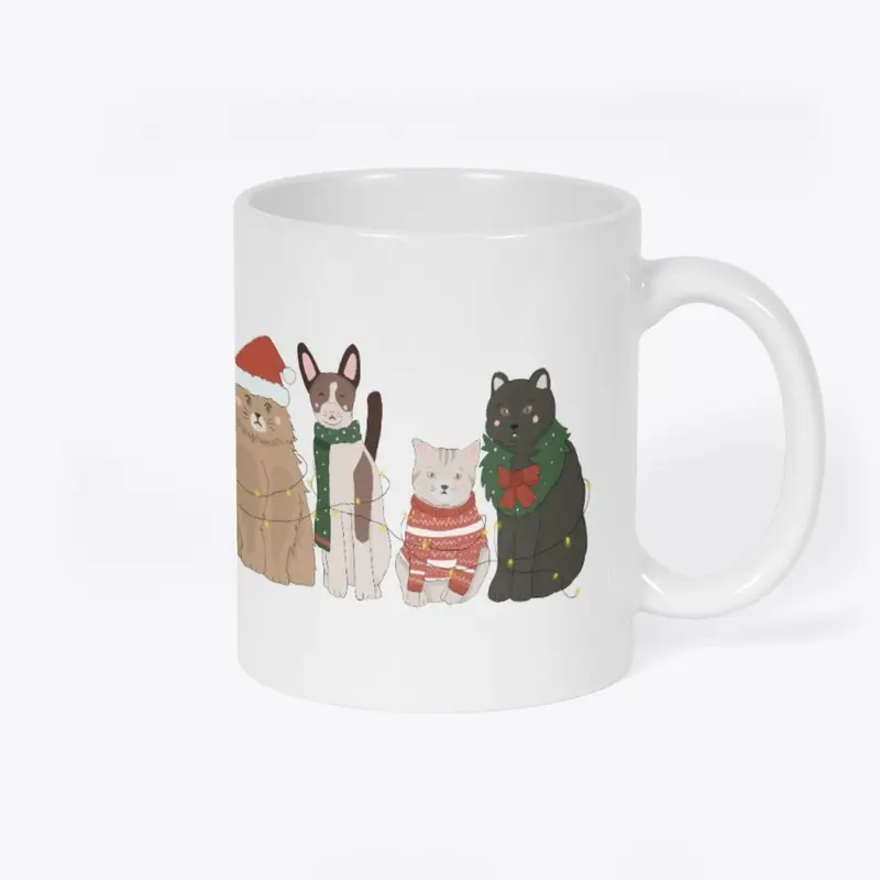 Christmas Cats - Purr-fectly  Design