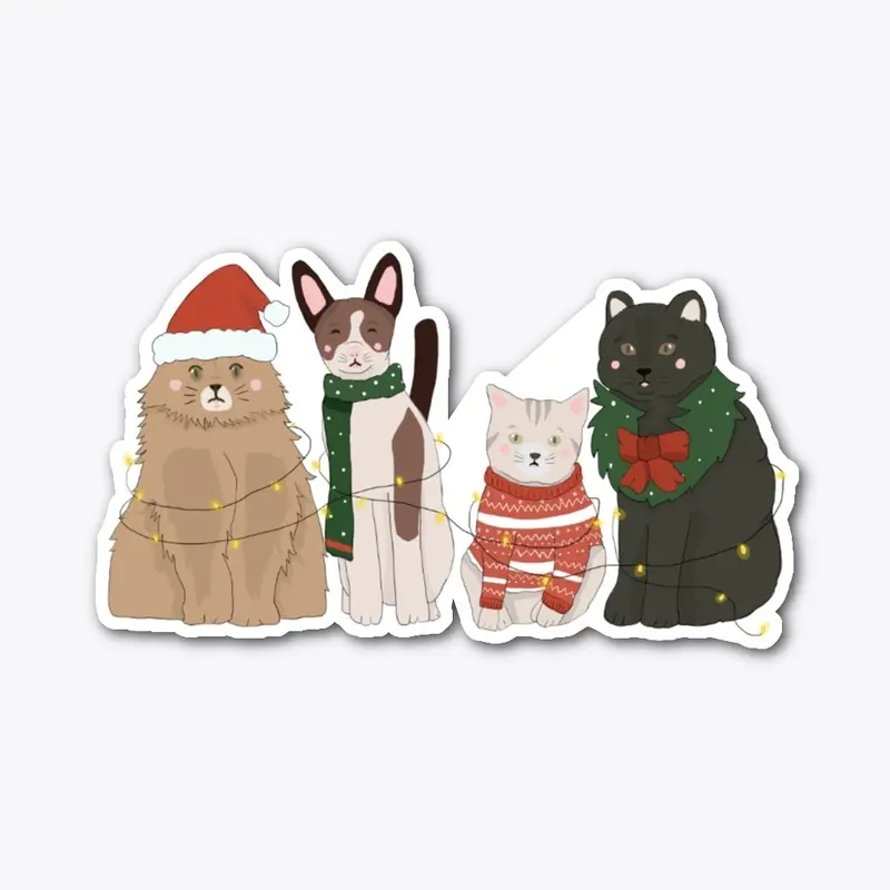 Christmas Cats - Purr-fectly  Design