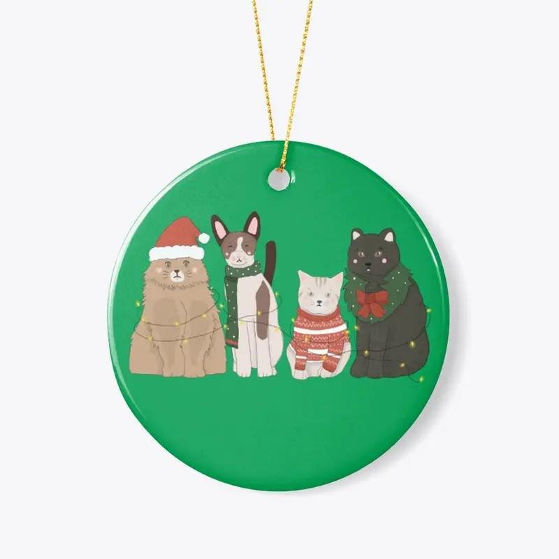 Christmas Cats - Purr-fectly  Design